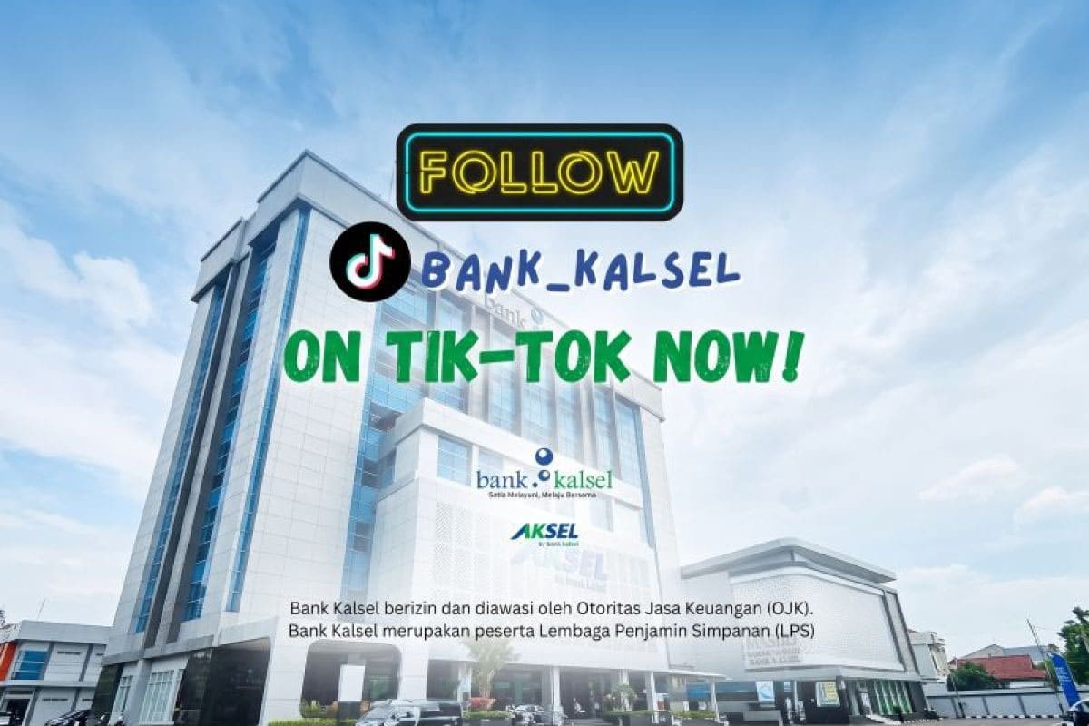 Bank Kalsel Hadir di Tiktok, Siap Bagikan Edukasi Keuangan