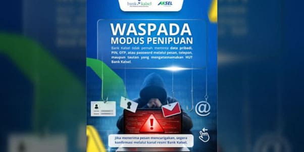 Bank Kalsel Imbau Nasabah Jangan Bagikan Kode OTP
