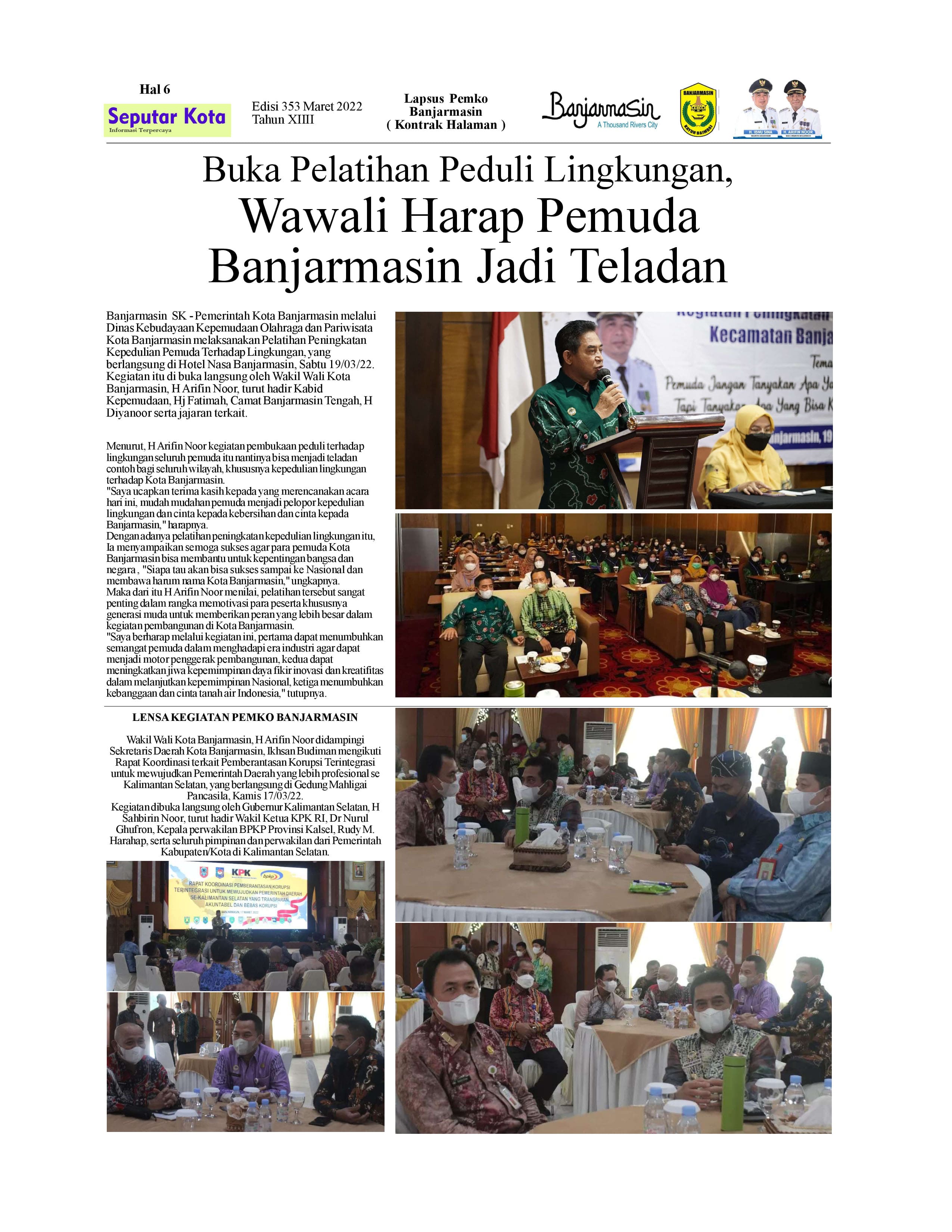 SEPUTAR KOTA HAL 6 MARET 2 2022