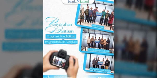 UPZ Bank Kalsel Salurkan Bantuan Program Pendidikan dan Dakwah Advokasi